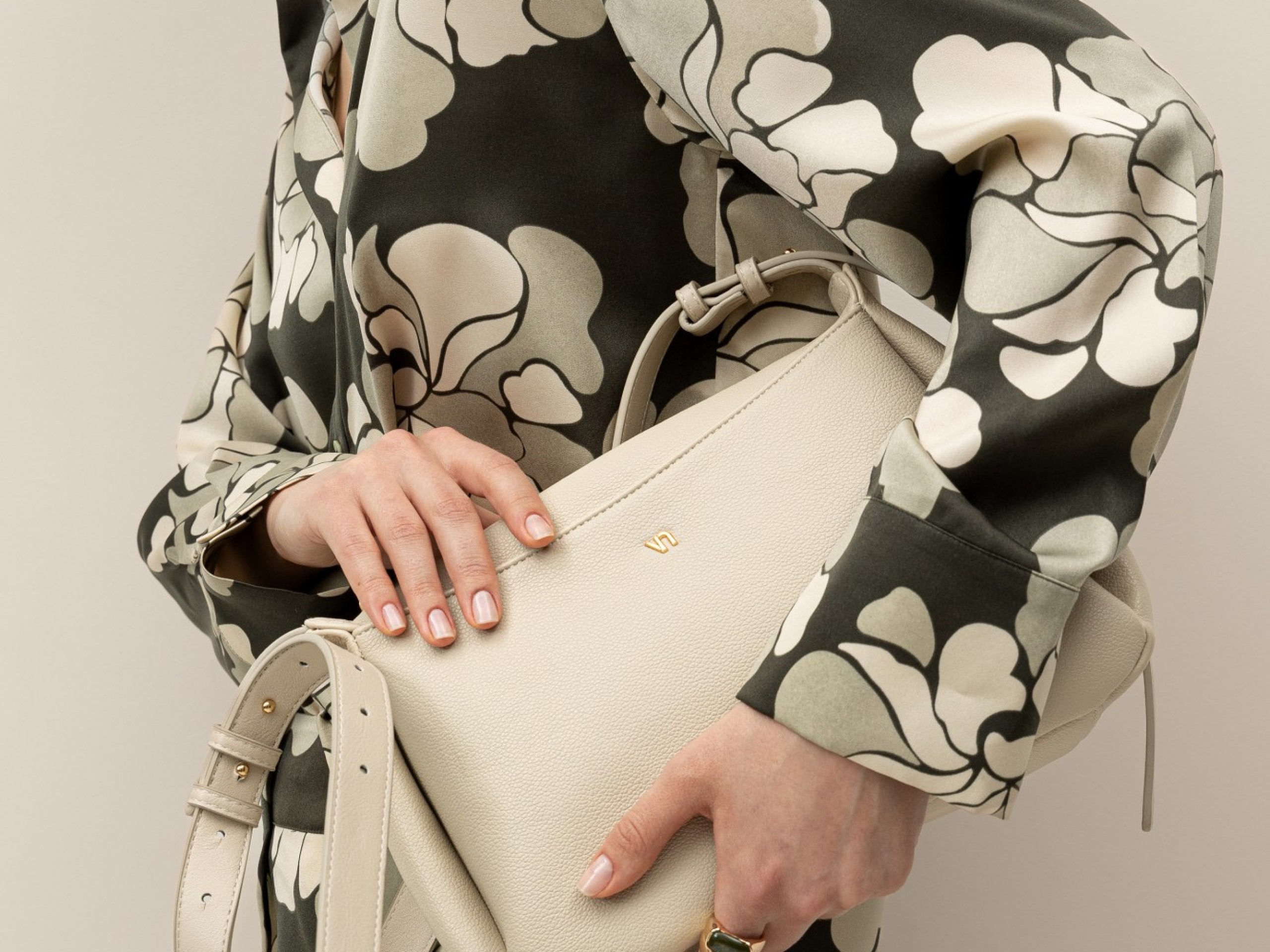 Leather Effect Crossbody Bag