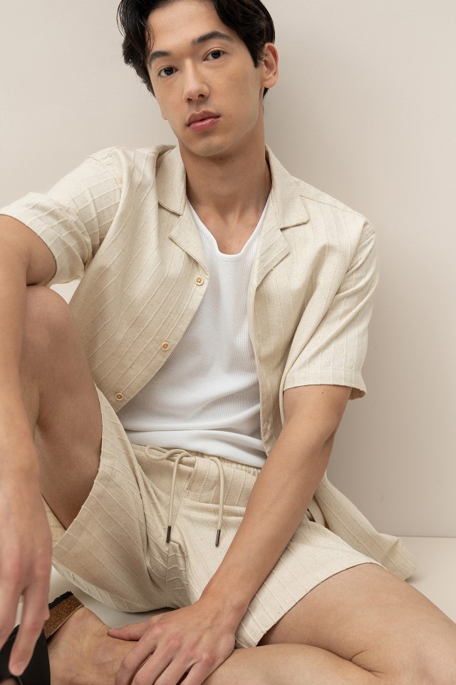 Camisa Relaxed con Lino