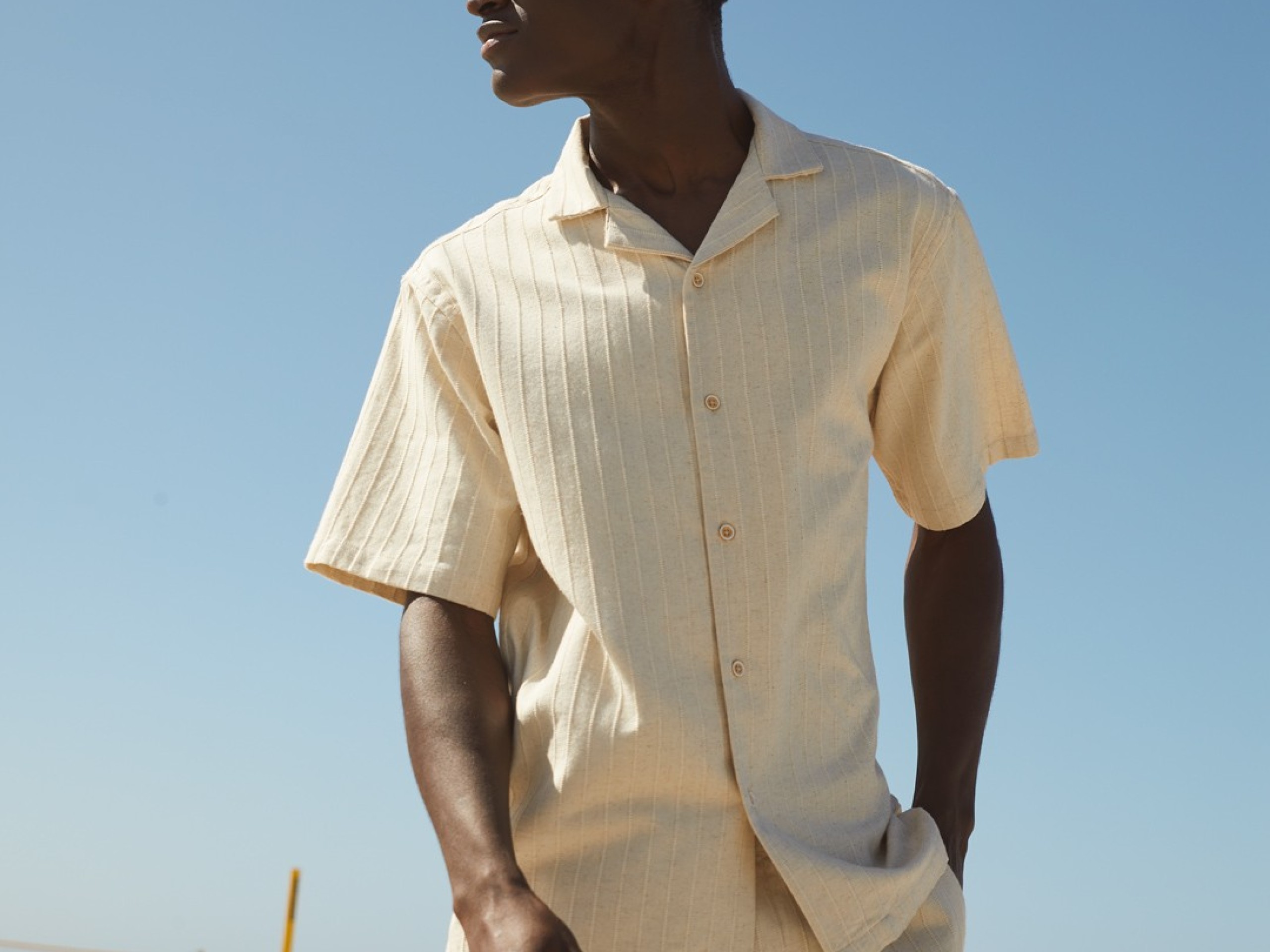 Camisa Relaxed con Lino