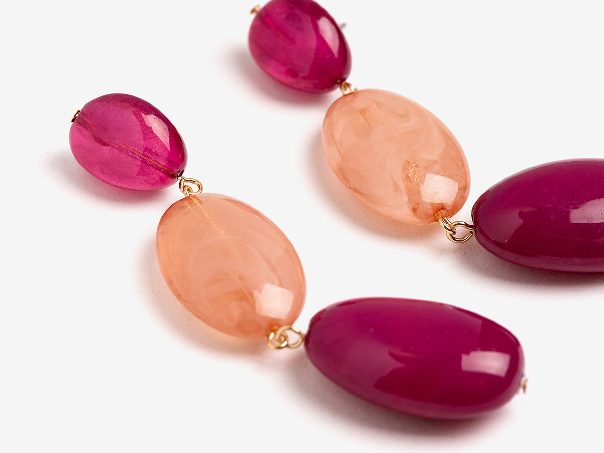 Pendientes Largos de Cuentas