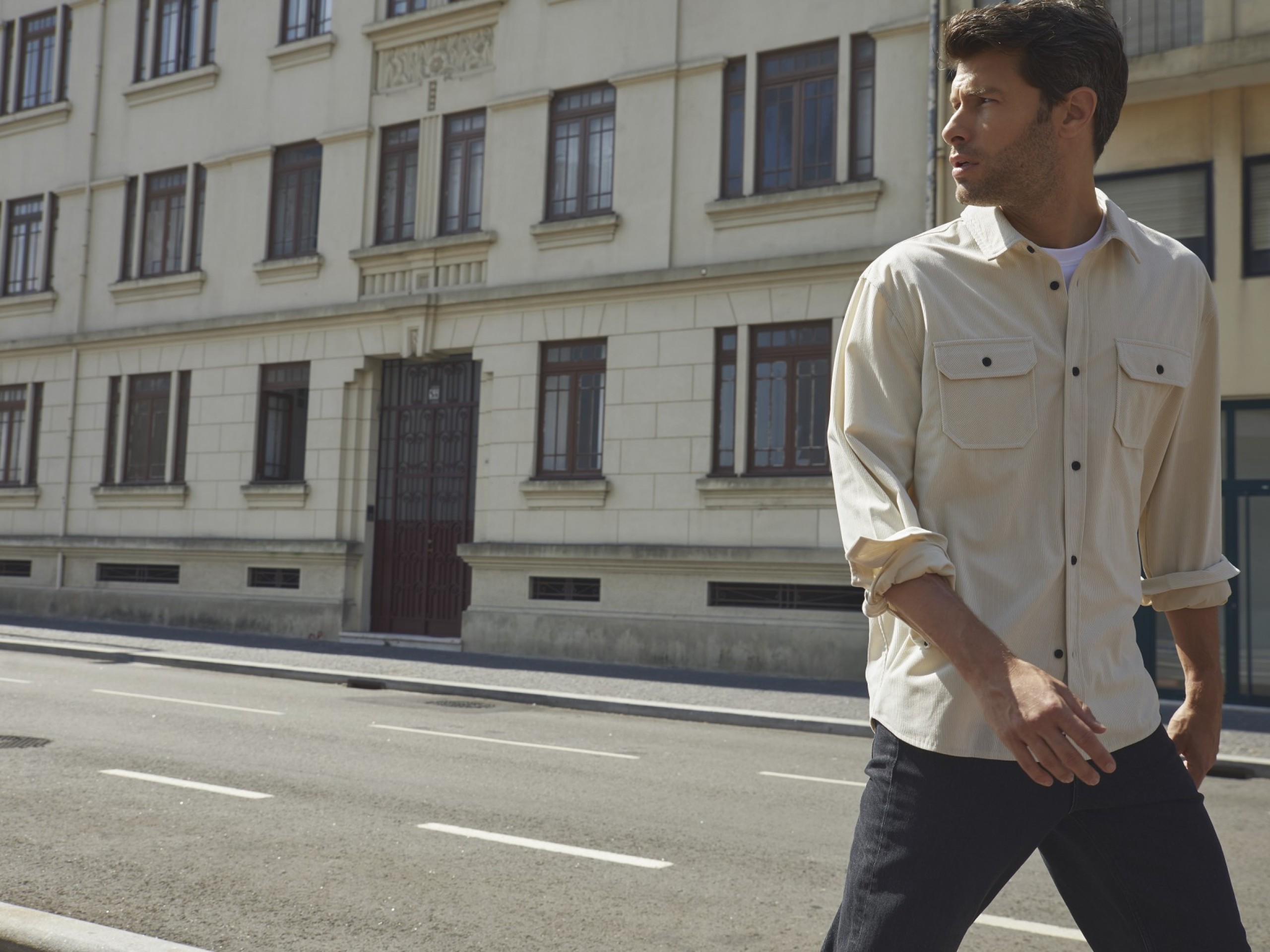 Relaxed Corduroy Shirt