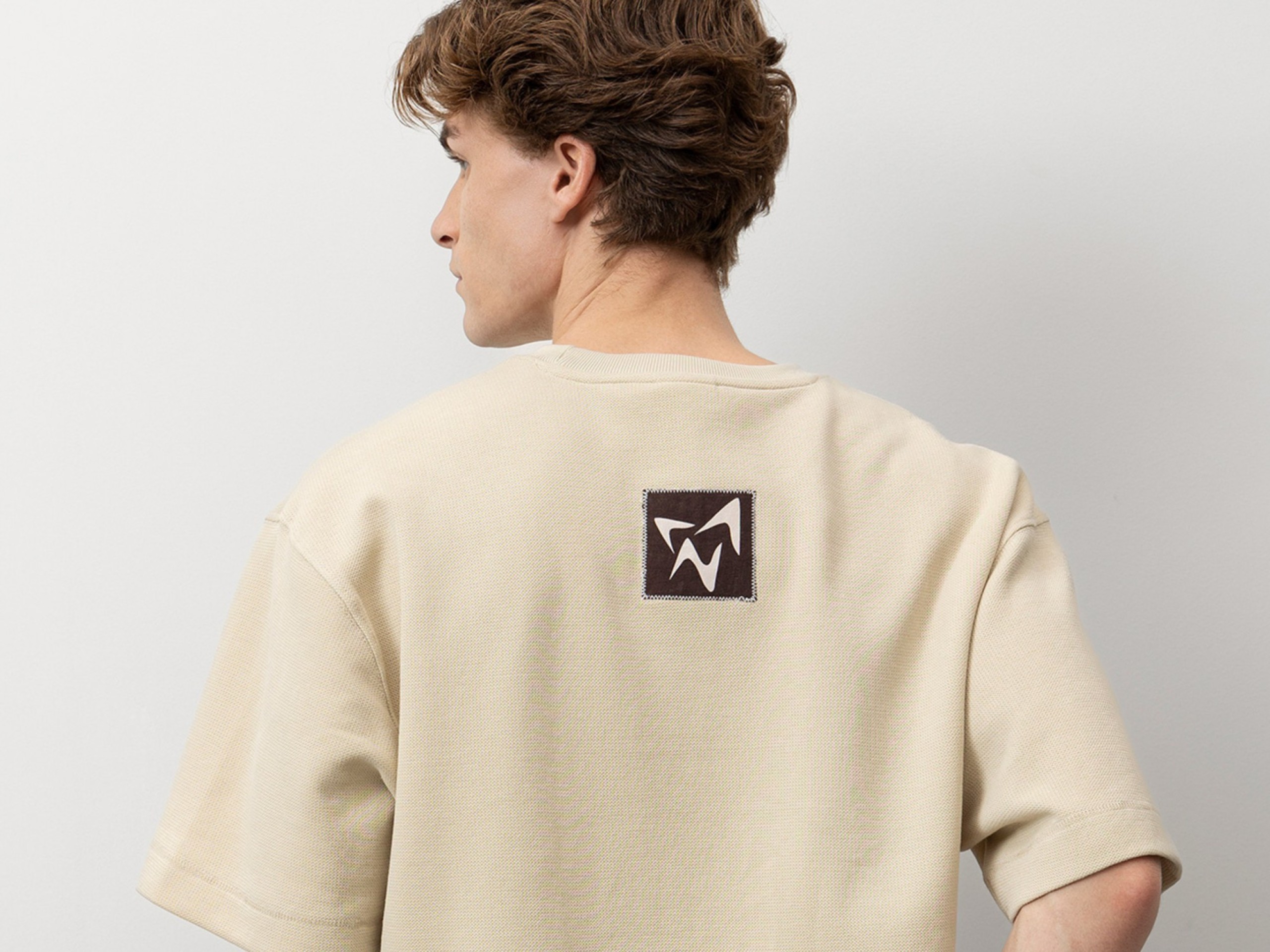 Beige Relaxed T-Shirt
