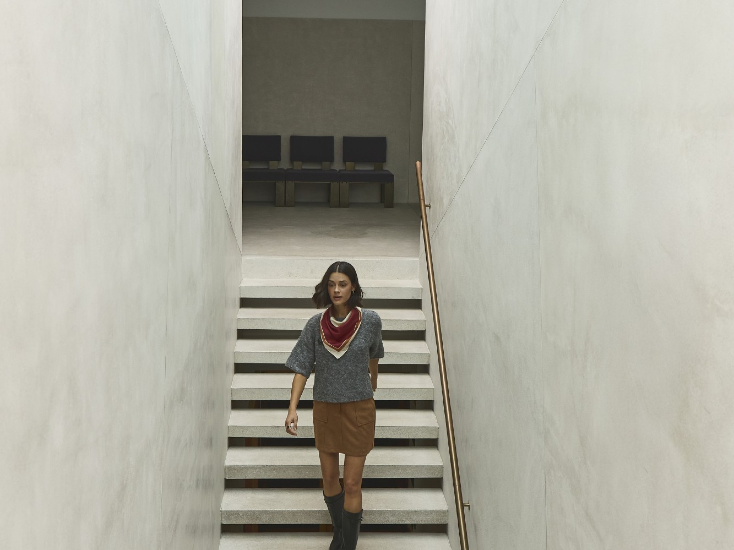 Knit Sweater with Wool